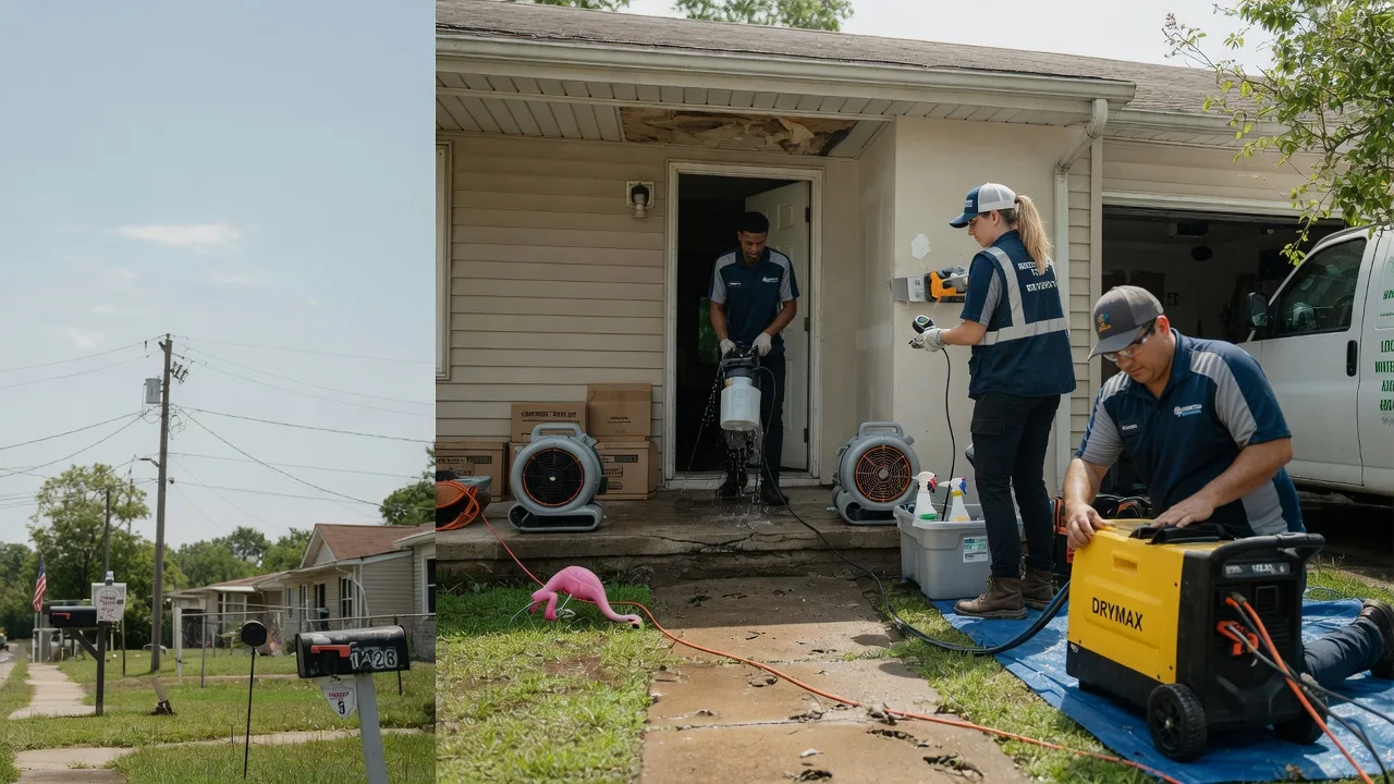 Storm Damage Water Removal in Golden Meadow, LA near me